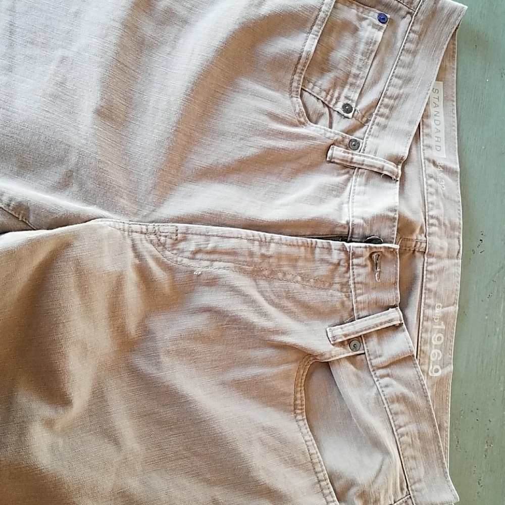 Men's Gap khaki colored jeans.